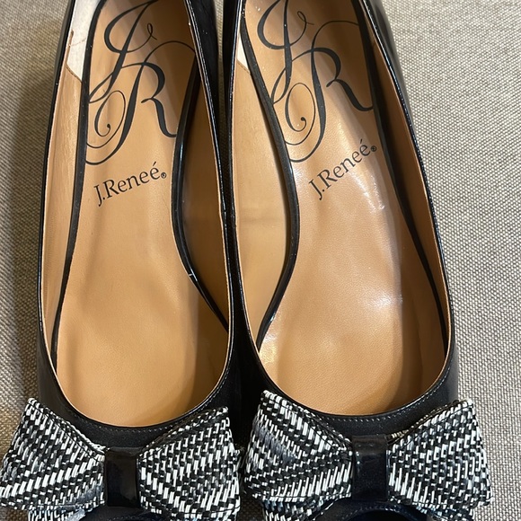 JRenee black patent never worn size 10W originally $85 - Picture 3 of 3